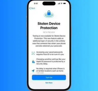 万州苹果授权维修店分享被盗设备保护功能开启方法 