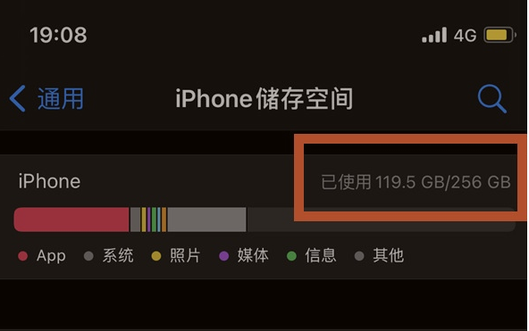 万州苹果13维修分享iPhone13如何查看剩余内存 